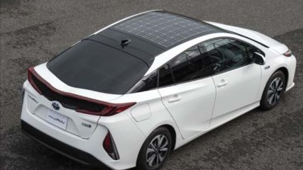 Panasonic разработал «электрокрышу» для Toyota Prius